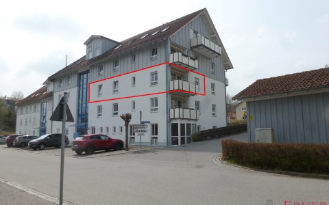 Vorderansicht markiert